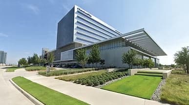 The exterior of the building housing the Sports Innovation Space at The Star District